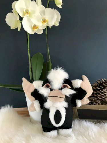 22 ⚜️ Ancienne Peluche Doudou Gremlins Mohawk Warner Bross H 27 Cm  Année 1982