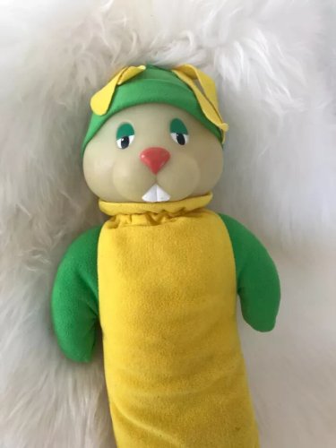 22 ⚜️ Ancienne Peluche Doudou Luciole Toto Ajena Phosphorescente Vintage