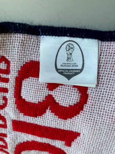 22 ⚜️ Écharpe France FiFA Russie World Cup 2018 Coupe du Monde Neuve