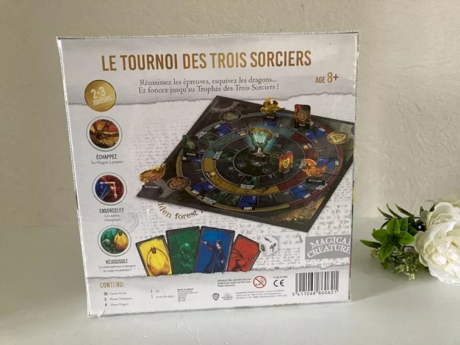 22⚜️ Jeu de Société Harry Potter Le Tournoi Des Trois Sorciers Neuf Sous Blister