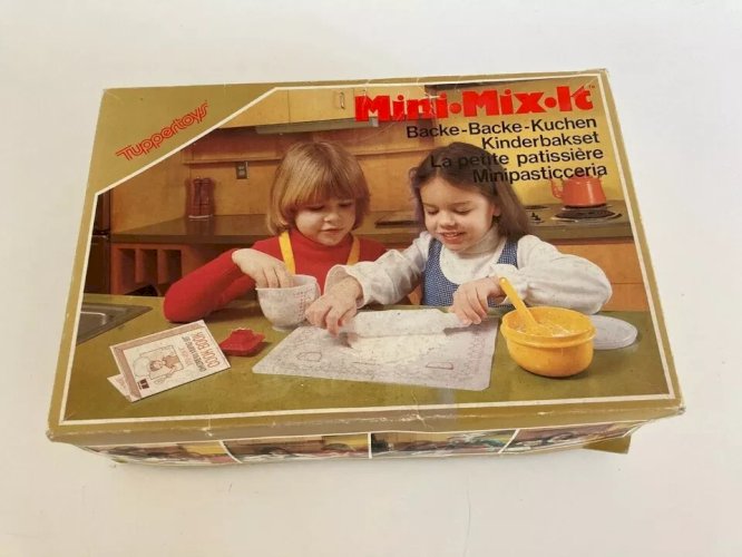 22 ⚜️Jouet Dinette La petite Pâtissière Tuppertoys  / Tupperware Vintage Complet