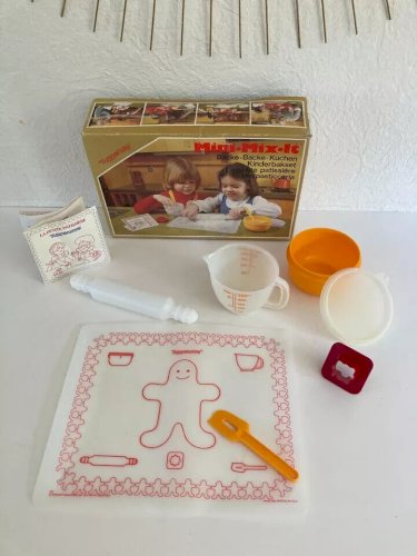 22 ⚜️Jouet Dinette La petite Pâtissière Tuppertoys  / Tupperware Vintage Complet