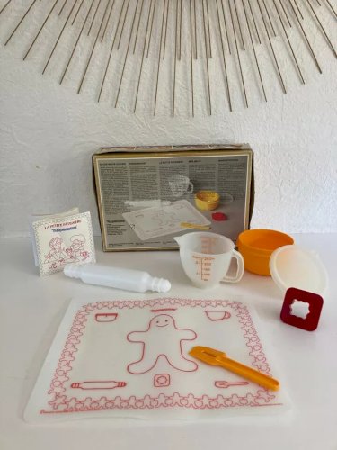 22 ⚜️Jouet Dinette La petite Pâtissière Tuppertoys  / Tupperware Vintage Complet