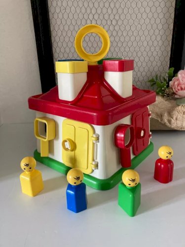 22⚜️ Jouet Maison Des Formes et des Couleurs Maison Berchet Jeu Éducatif Complet