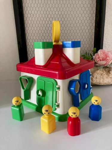 22⚜️ Jouet Maison Des Formes et des Couleurs Maison Berchet Jeu Éducatif Complet