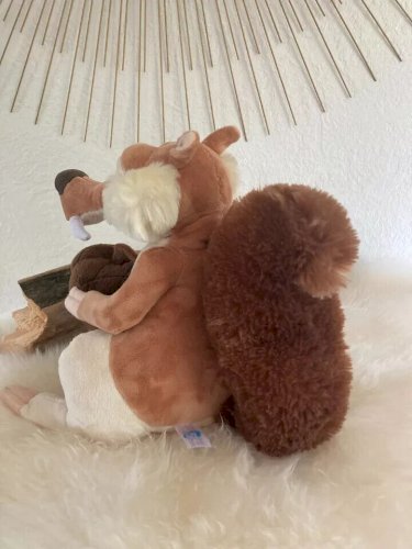 22 ⚜️ Peluche Doudou Animé Scrat L'Âge de Glace Interactive Gipsy Hauteur 25 Cm