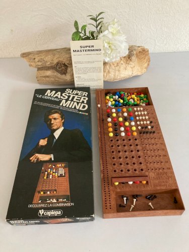 225⚜️ Ancien Jeu de Société et de Logique Super Master Le Cerveau Mind Capiepa