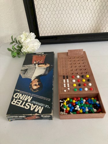 225⚜️ Ancien Jeu de Société Master Mind Le Cerveau Capiepa Jeu De Logique