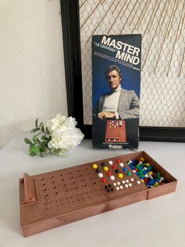 225⚜️ Ancien Jeu de Société Master Mind Le Cerveau Capiepa Jeu De Logique