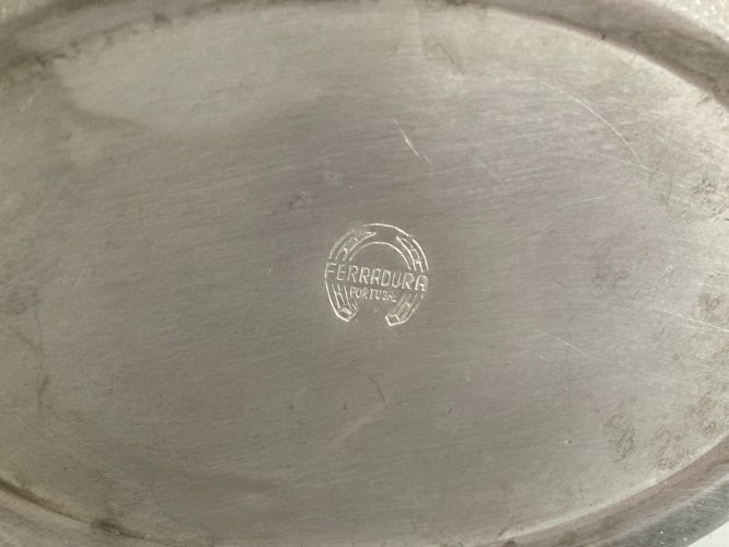 225⚜️ Ancienne Gamelle Ferradura Portugal en Aluminium Longueur 17 Cm Vintage