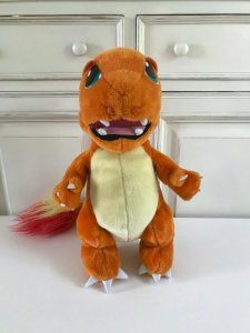 23 ⚜️ Peluche Doudou Pokémon Nintendo Salamèche Hauteur 40 Cm