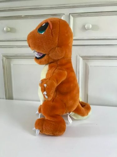 23 ⚜️ Peluche Doudou Pokémon Nintendo Salamèche Hauteur 40 Cm