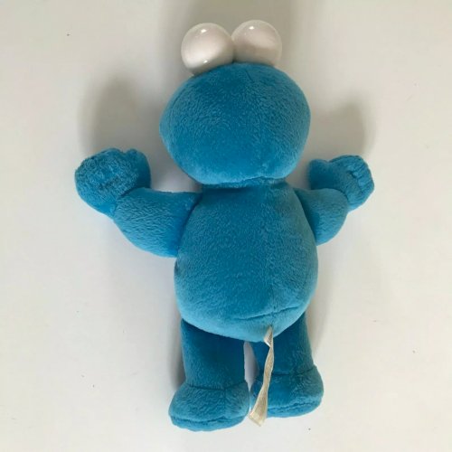 24⚜️ Peluche Doudou Elmo Bleu Hauteur 25 Cm Debout