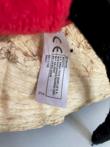 24⚜️ Peluche Doudou Mickey Disney Nicotoy Hauteur 38 Cm Assis