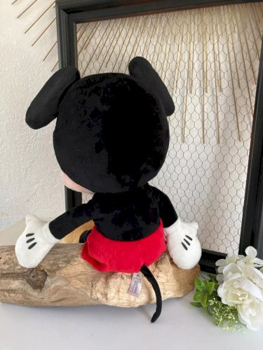 24⚜️ Peluche Doudou Mickey Disney Nicotoy Hauteur 38 Cm Assis