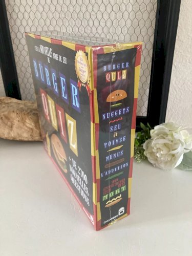 25⚜️ Jeu de Société Burger Quiz Dujardin Neuf Sous Blister