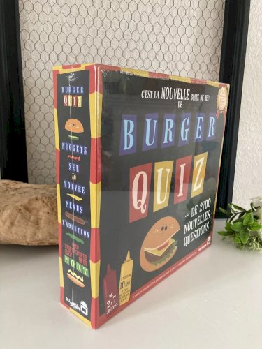 25⚜️ Jeu de Société Burger Quiz Dujardin Neuf Sous Blister