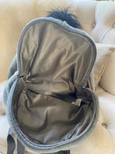 25 ⚜️  Peluche Doudou Sac à Dos Bourriquet Disneyland Resort Paris Hauteur 40 Cm