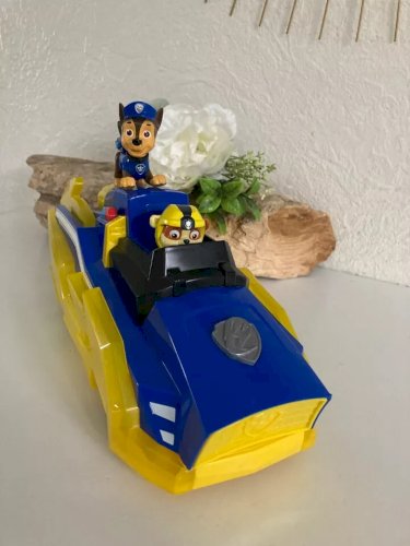25 ⚜️ Voiture Véhicule de Luxe Pat' Patrouille Paw Patrol Chase Lumiere et Sons