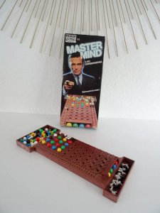 25⚜Old Board Game Master Mind Parker 2401 Combinations Discover The Code