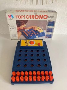 25⚜️Old MB Top Chrono 60 Seconds Board Game Complete Vintage