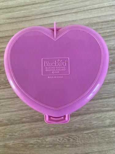 26 ⚜️ Jouet Polly Pocket Château Cœur Année 1992 Bluebird Toy