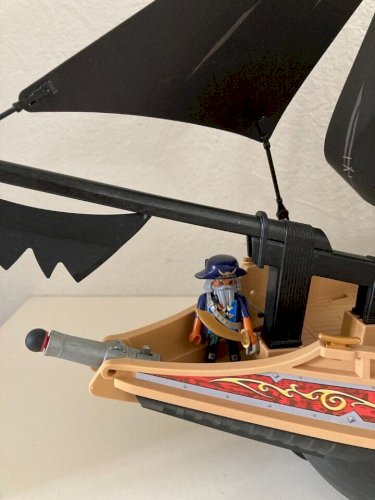 27⚜️ Bateau Pirates Des Ténèbres Playmobil Réf 6678 Vintage