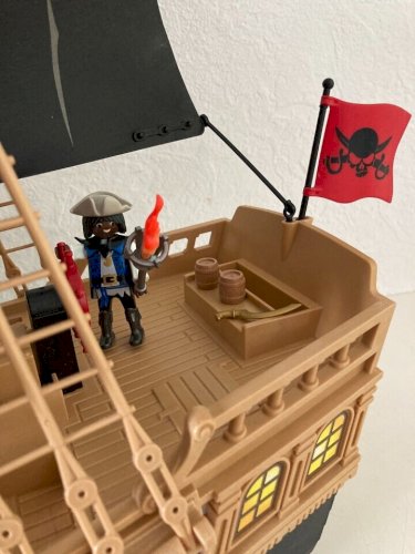 27⚜️ Bateau Pirates Des Ténèbres Playmobil Réf 6678 Vintage