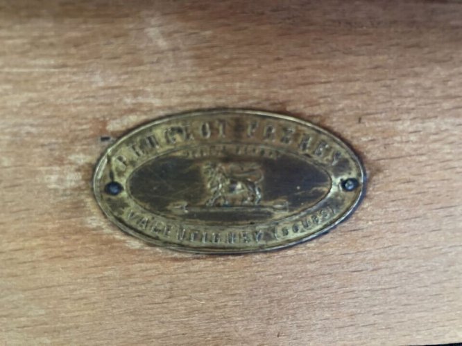 27⚜️Ancien Moulin à Café en Bois Marque Peugeot Frères Valentigney Douet Vintage