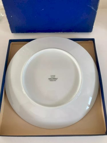 29 ⚜️  Assiette Garde Républicaine Jammet Seignolles Exclusivité Limoges France
