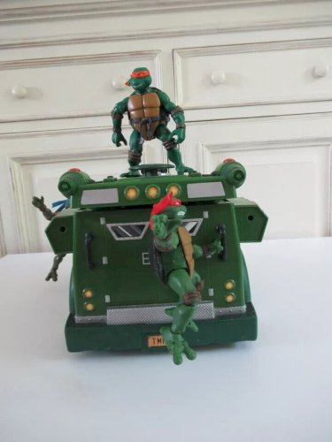 29 ⚜️ Jouet Camion Tortue Ninja Vendu Avec 3 Figurines