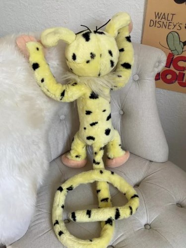 29 ⚜️  Peluche Doudou Marsupilami Marsu 2003 Hauteur 40 Cm Debout