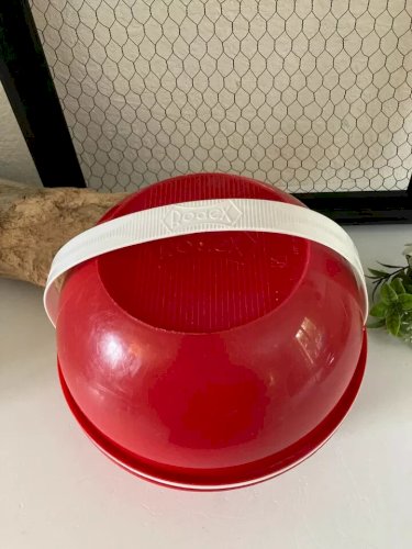 29 ⚜️ Set De Picnic Vaisselle en Plastique Rouge Camping Rodex Vintage