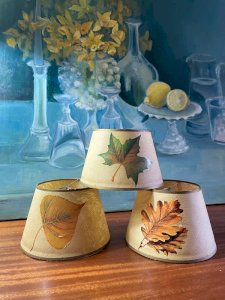 3 abats-jours vintage