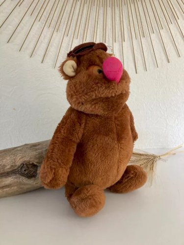 3 ⚜️ Ancienne Peluche Doudou Le Muppet Show Clodrey Fozzie Ceji Vintage  ⚜️