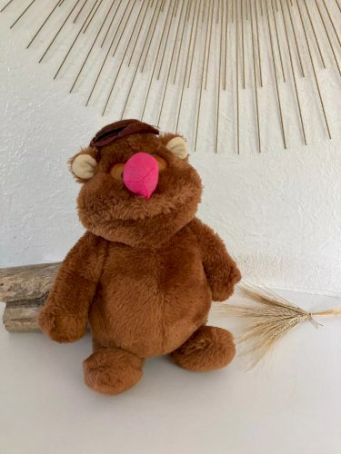 3 ⚜️ Ancienne Peluche Doudou Le Muppet Show Clodrey Fozzie Ceji Vintage  ⚜️