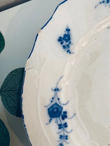 3 Assiettes Anciennes Villeroy & Boch – Modèle Vieux Luxembourg