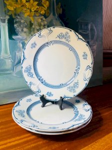 3 Iron Earth plates "Manon" 26cm