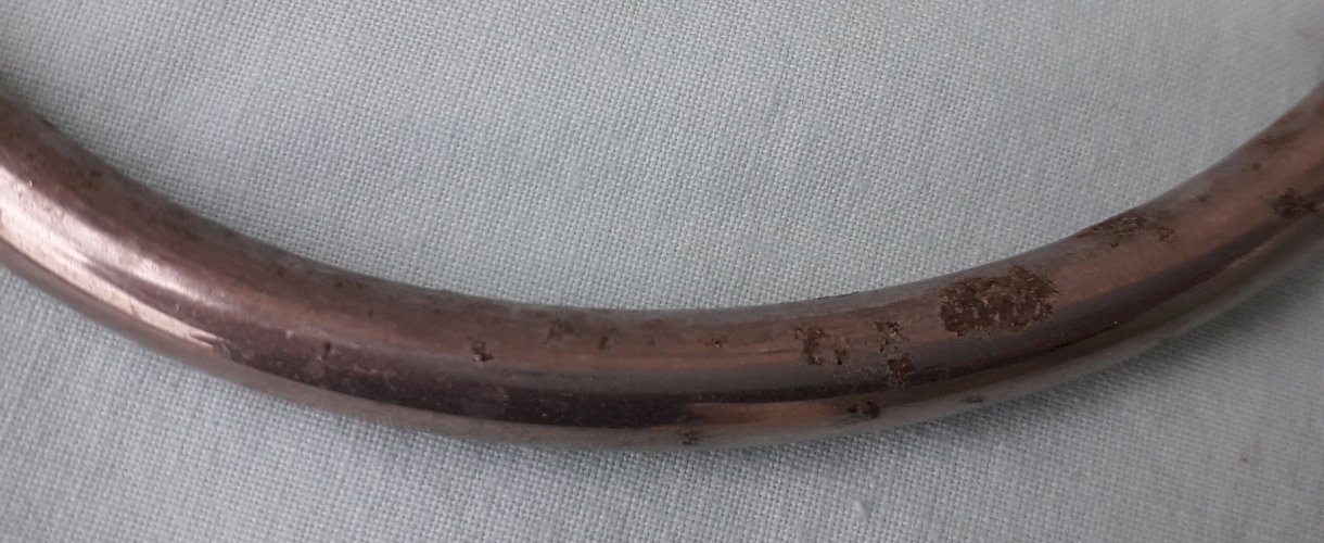 3 bougeoirs doubles en métal