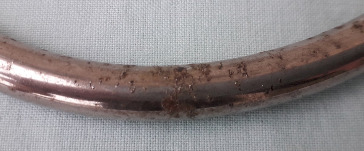 3 bougeoirs doubles en métal