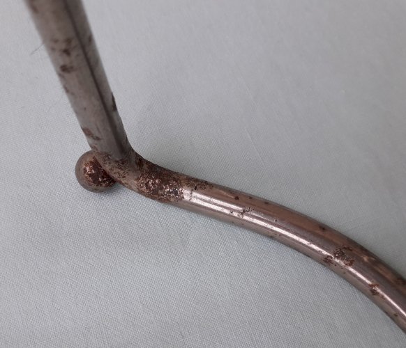 3 bougeoirs doubles en métal