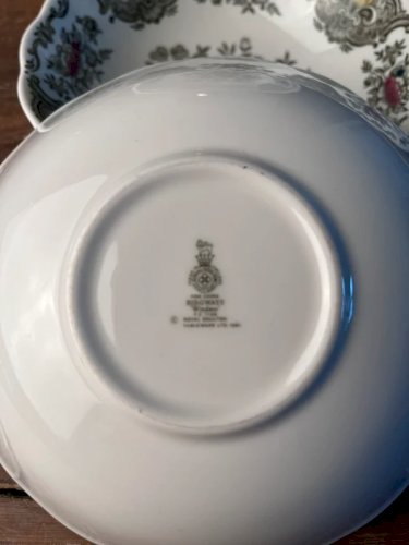 3 coupelles Ridgway modèle Windsor