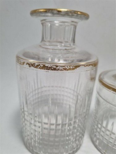 3 flacons en cristal Baccarat