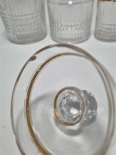 3 flacons en cristal Baccarat