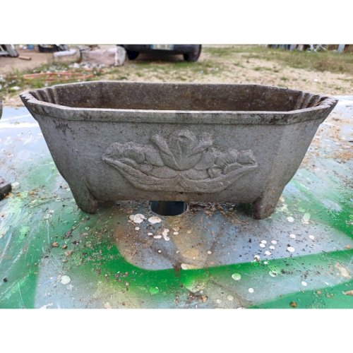 3 Jardinières en Aluminium 1900