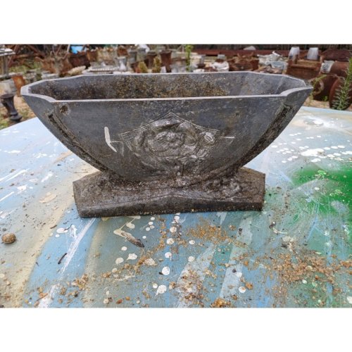 3 Jardinières en Aluminium 1900
