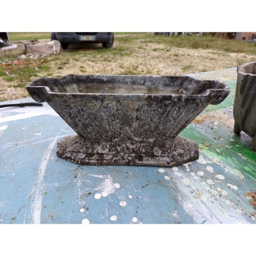 3 Jardinières en Aluminium 1900