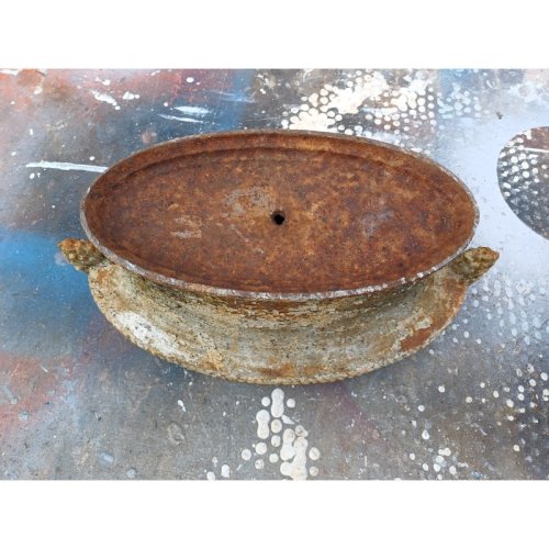 3 Jardinières en Fonte 1900 : Charleville - Mézières