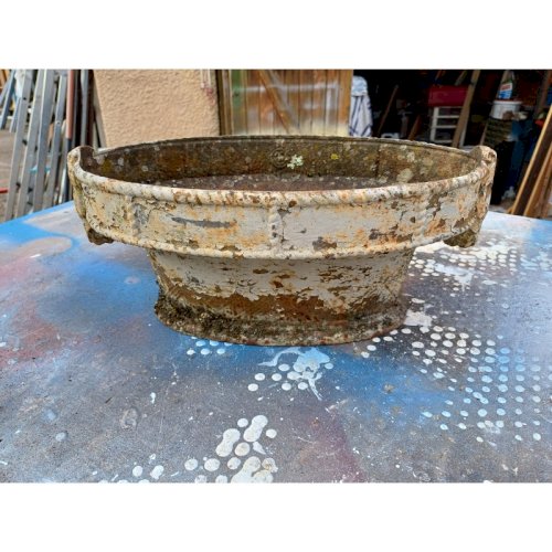 3 Jardinières en Fonte 1900 : Charleville - Mézières