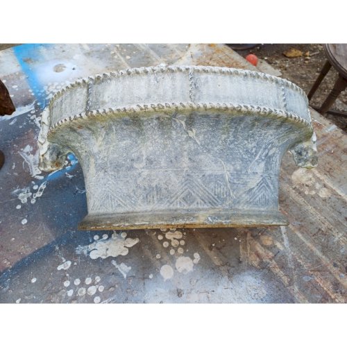 3 Jardinières en Fonte 1900 : Charleville - Mézières